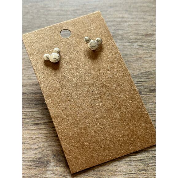 BOGO FREE GOLD MICKY MUNNIE MOUSE STUD EARRINGS - Picture 1 of 4